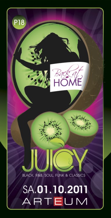 Flyer JUICY | back at home