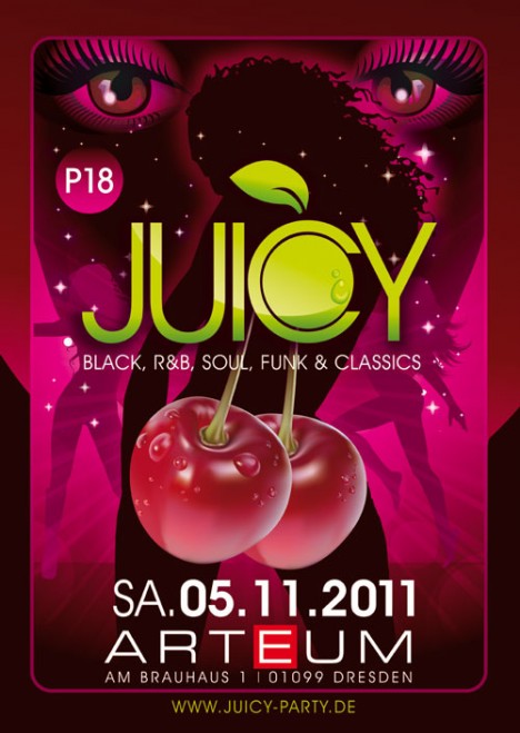 Flyer JUICY – ESKEI83 in full effect