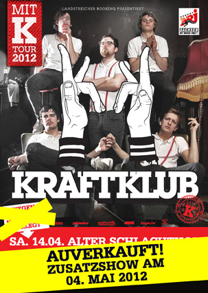 Flyer KRAFTKLUB ***AUSVERKAUFT!***