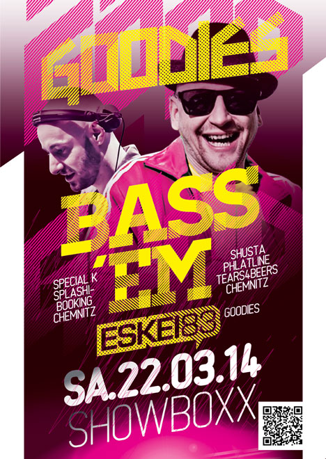 Flyer GOODIES feat. BASS EM & ESKEI83