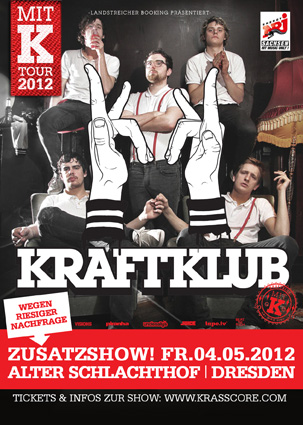 Flyer KRAFTKLUB ***AUSVERKAUFT!***
