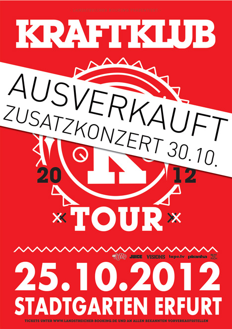 Flyer KRAFTKLUB ***AUSVERKAUFT!***