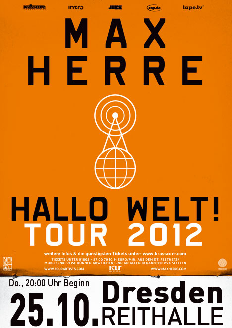 Flyer MAX HERRE