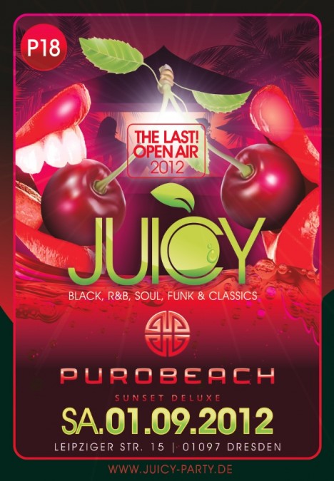 Flyer JUICY OPEN AIR