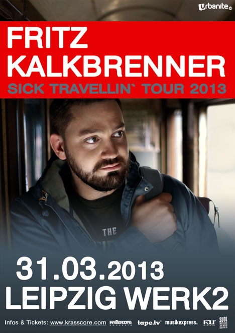 Flyer FRITZ KALKBRENNER ***AUSVERKAUFT!***