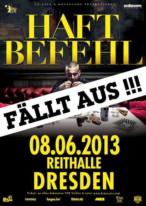 Flyer HAFTBEFEHL