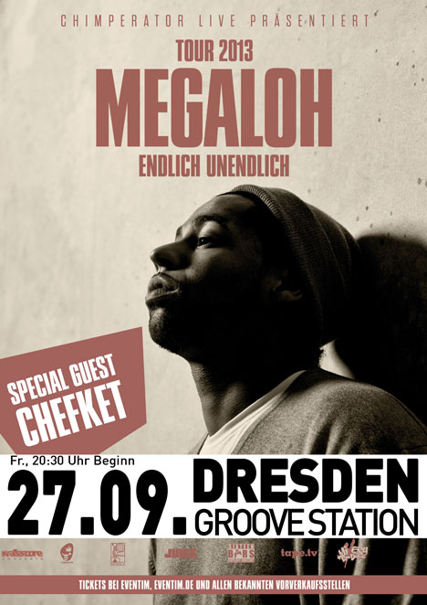 Flyer MEGALOH + Special Guest CHEFKET !