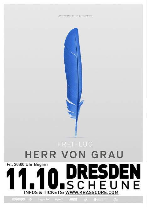 Flyer HERR VON GRAU