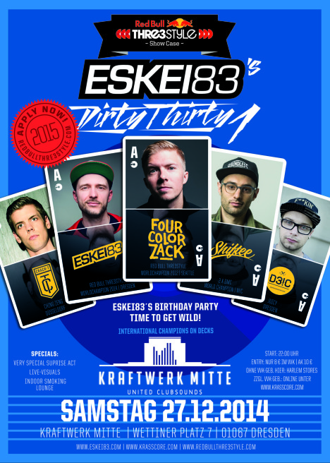 Flyer ESKEI83´s Dirty Thirty1