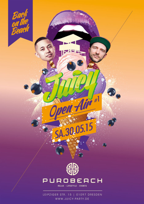 Flyer JUICY Open Air
