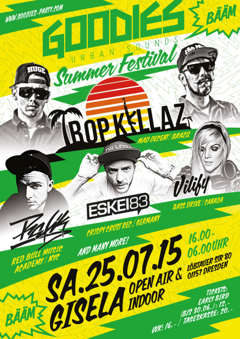 Flyer GOODIES Festival