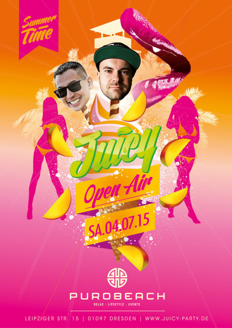 Flyer JUICY Open Air