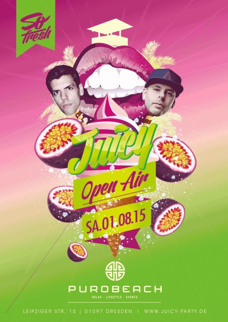 Flyer JUICY Open Air