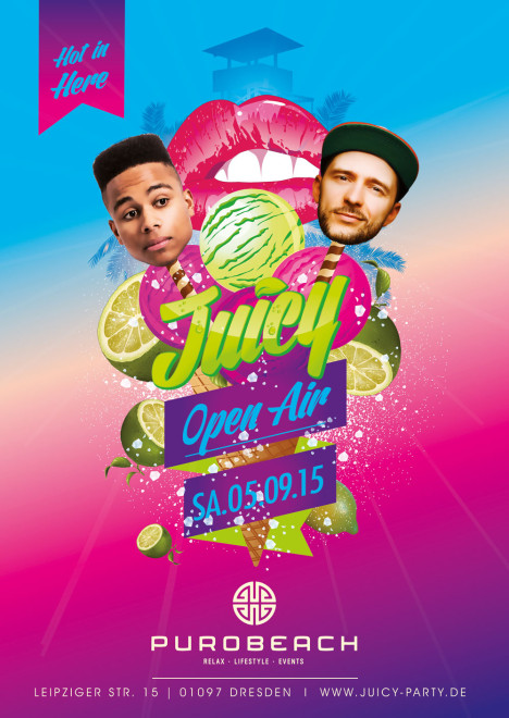 Flyer JUICY Open Air
