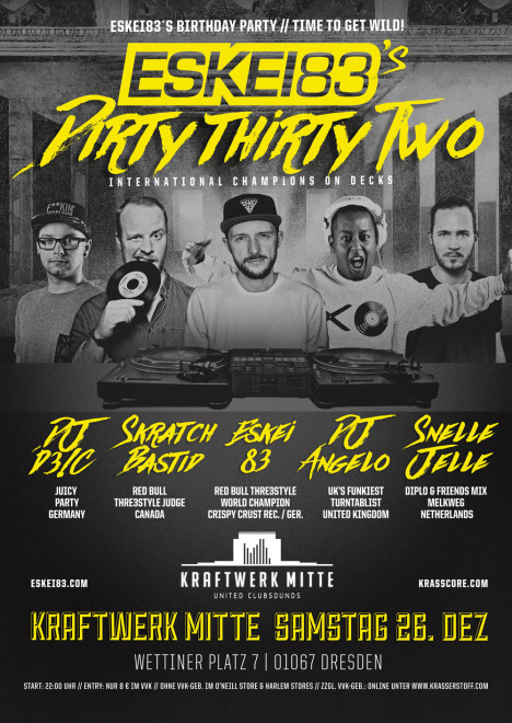Flyer ESKEI83´s Dirty Thirty2