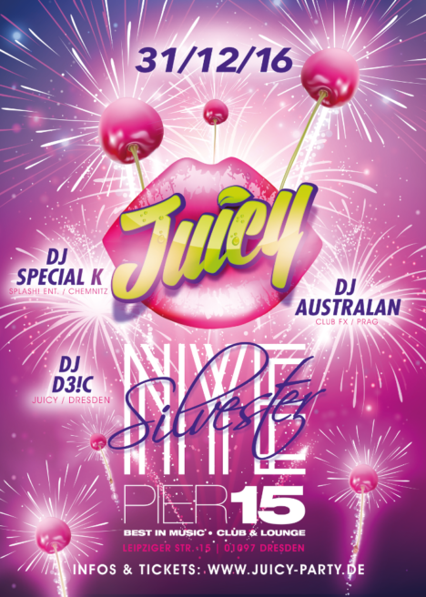 Flyer JUICY „New Years Eve“