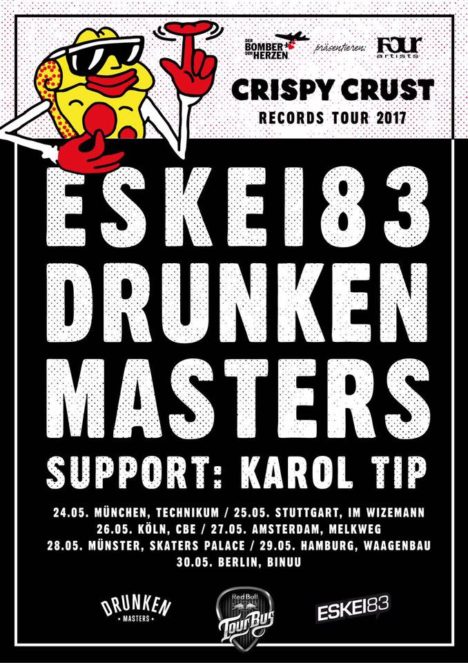 Flyer Drunken Masters & Eskei83