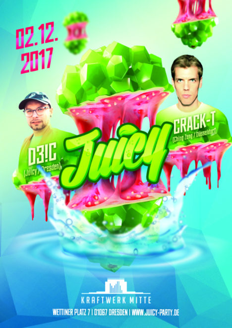 Flyer JUICY Dresden