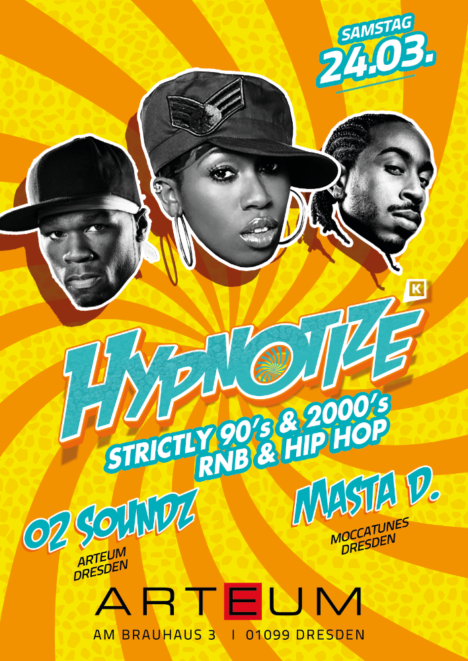 Flyer HYPNOTIZE