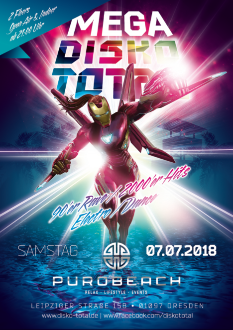 Flyer MEGA DISKO TOTAL