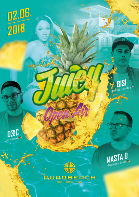 Flyer JUICY Dresden