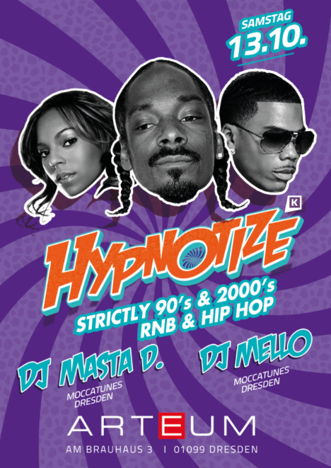 Flyer HYPNOTIZE