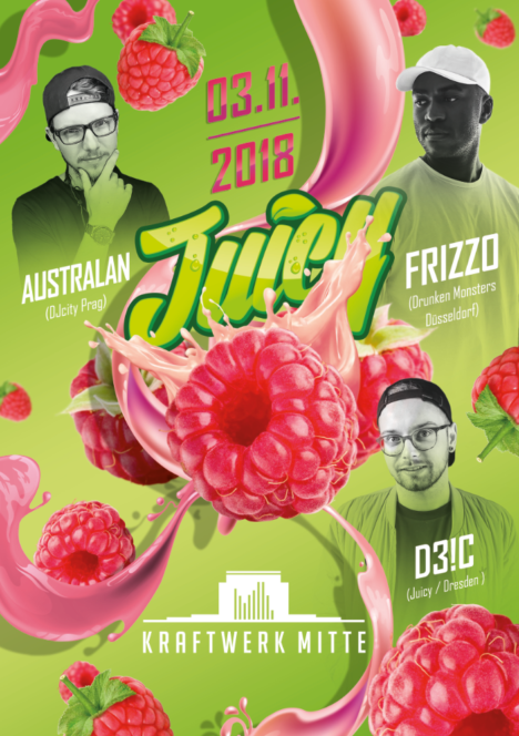 Flyer JUICY Dresden