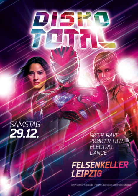 Flyer DISKO TOTAL Leipzig