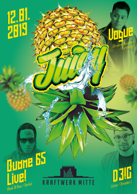 Flyer JUICY Dresden