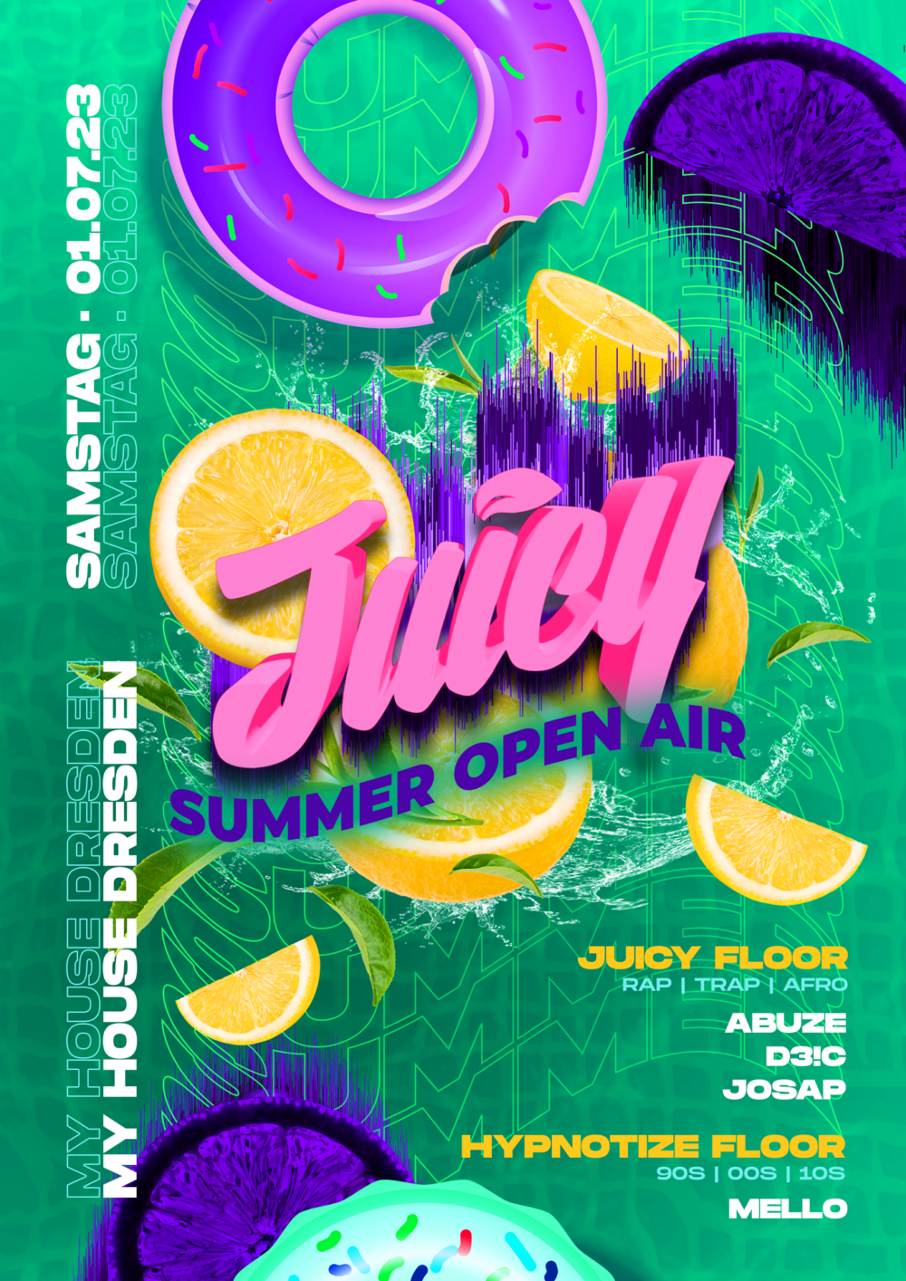 Flyer JUICY • My House