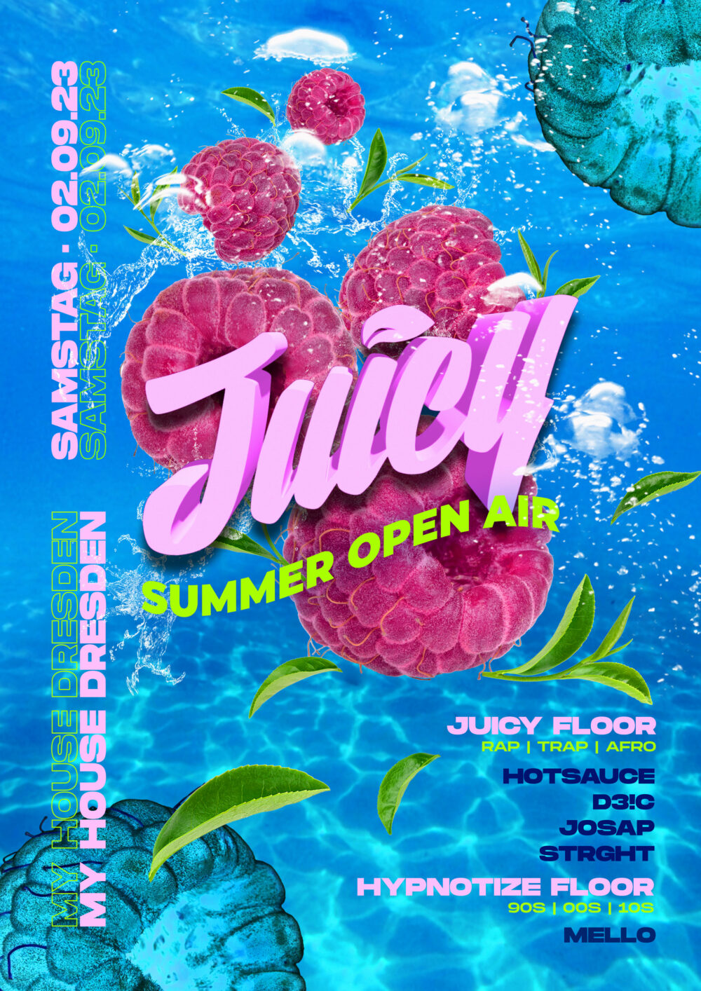 Flyer JUICY • My House