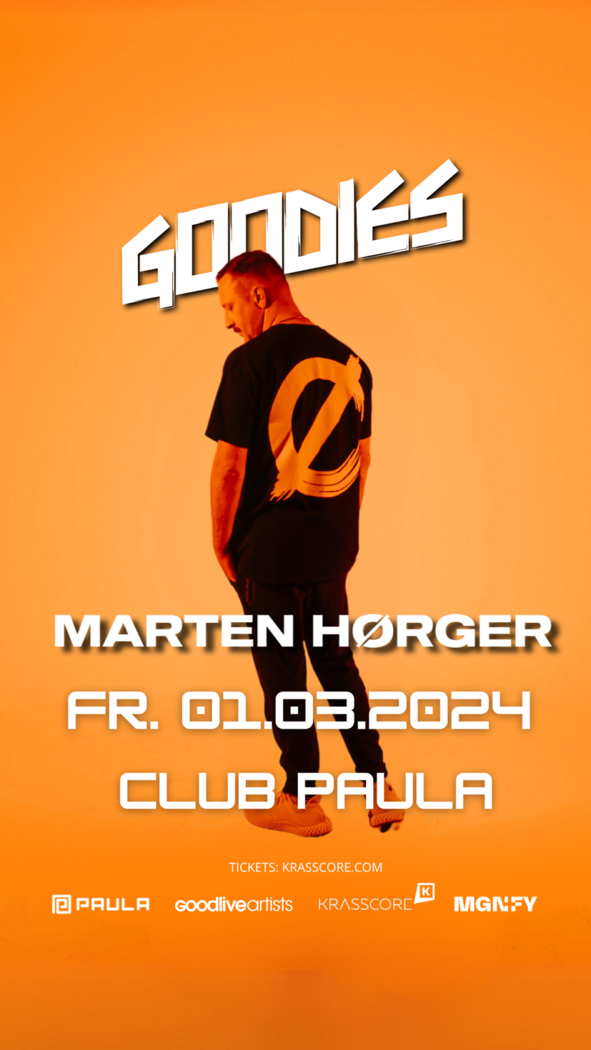 Flyer GOODIES • Club Paula