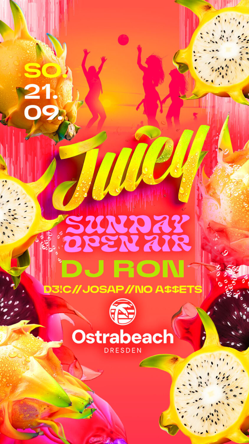 Flyer JUICY • OSTRA BEACH