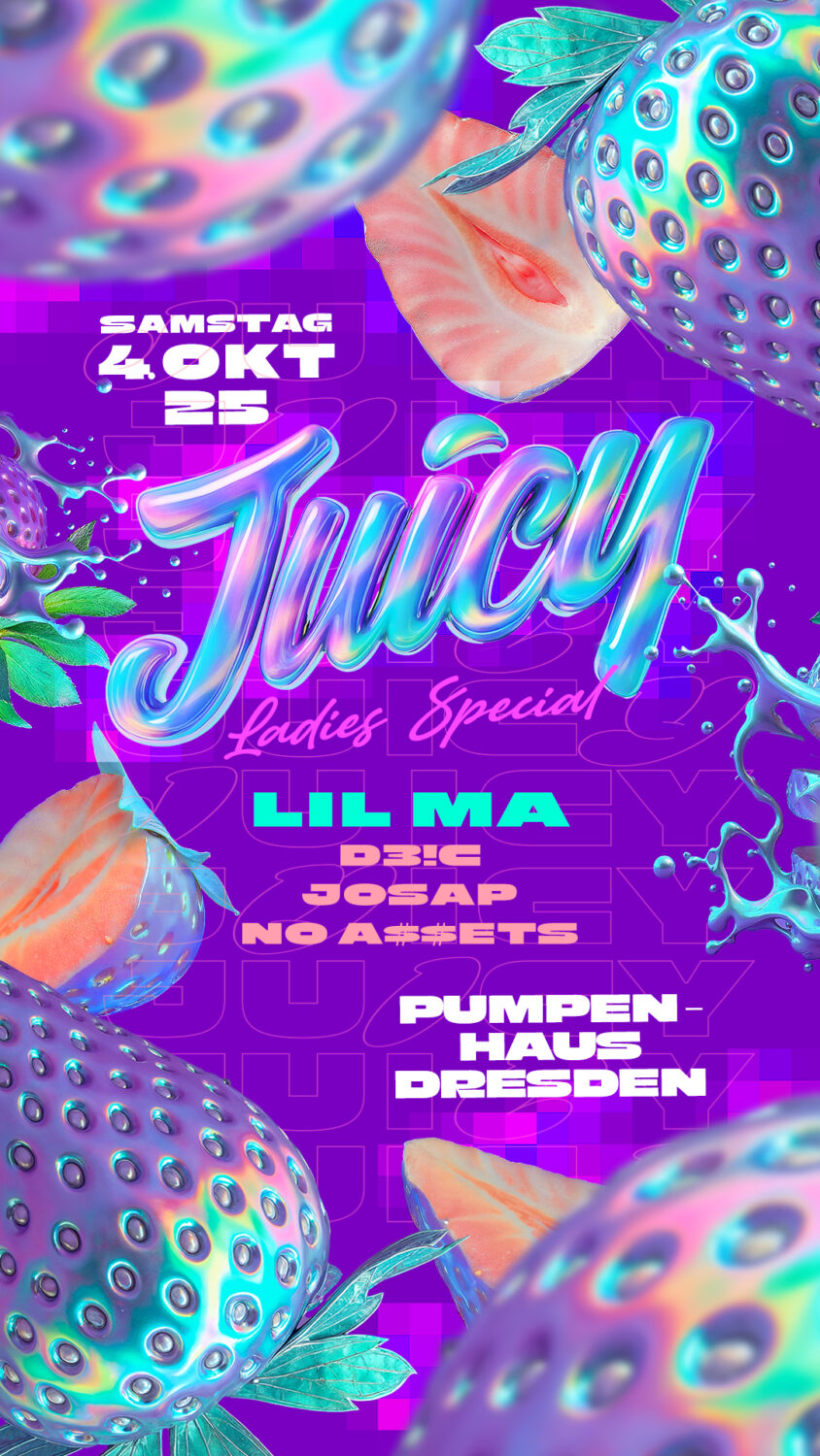 Flyer JUICY • ALTES PUMPENHAUS